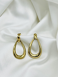 Gold Çelik Küpe