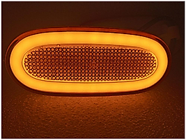 ( 6 X ADET ) 1 SET SPRINTER & CRAFTER YAN İZ LAMBASI NEON AMBER