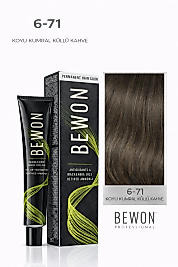 BEWON SAÇ BOYASI 100 ML (6-71 KOYU KUMRAL KÜLLÜ KAHVE)