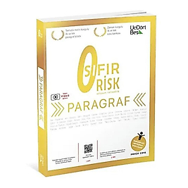 ÜçDörtBeş Yayınları Paragraf Sıfır Risk
