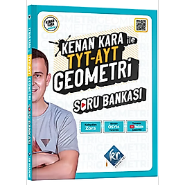 Kenan Kara İle TYT-AYT Geometri Soru Bankası KR Akademi Yayınları