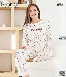 Kalpli Pijama Takımı 8915-1