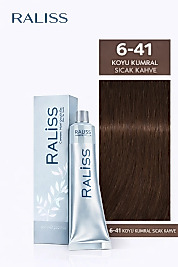 RALİSS SAÇ BOYASI 60 ML. (6-41 KOYU KUMRAL SICAK KAHVE)