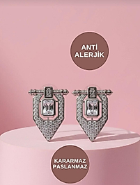 Silwer serenay  küpe