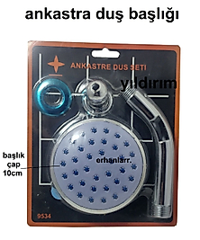 ANKASTRE DUŞ SETİ FİSKİYE DUŞ BAŞLIĞI