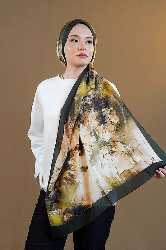 FLOOR İPEK ŞAL YENİ DESEN-1