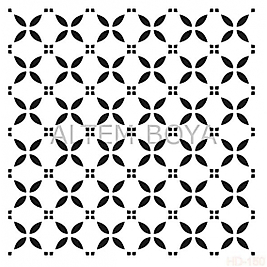 Home Decor (Duvar) Stencıl 45*45 cm HD-150