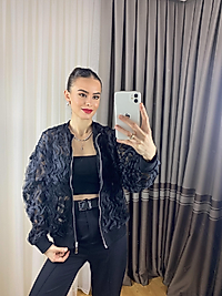 TASARIM 3 BOYUTLU FIRFIRLI CEKET