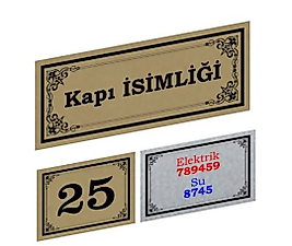 Kapı isimliği