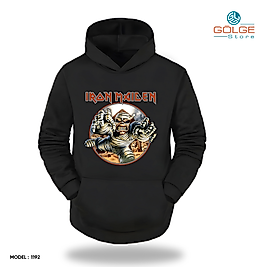 Metallica Model Slimfit Kapüşönlu Hoodie Erkek kadın Sweatshirt