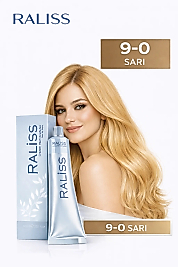 RALİSS SAÇ BOYASI 60 ML. (9-0 SARI)