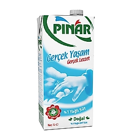 Pınar %1 Yağlı Süt 1 lt