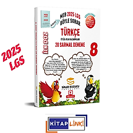 Sinan Kuzucu Yayınları  8. Sınıf | İlk Doz Sarmal Branş Denemeleri TÜRKÇE ( 2025 LGS )