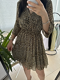 Zara şifon elbise