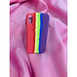 iPhone X-Xs Rainbow Lansman Telefon Kılıfı