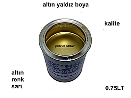ALTIN YALDIZ BOYA 0.75LT KALİTELİ