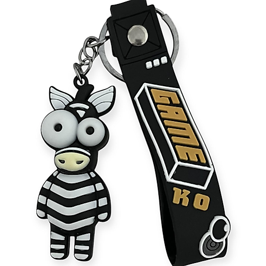 3 Boyutlu Zebra Anahtarlık