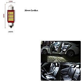 CANBUS FESTOON I SERİ 36MM SOFİT LED AMPUL BEYAZ (WHITE)