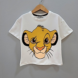 ASLAN BASKILI TİŞÖRT UNISEX ÇOCUK