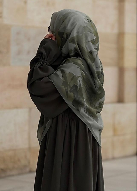 Erva Desen Büyük Boy Soft Eşarp