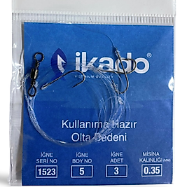 İkado 1523 No:5 Hazır 3'lü Hırsızlı Beden