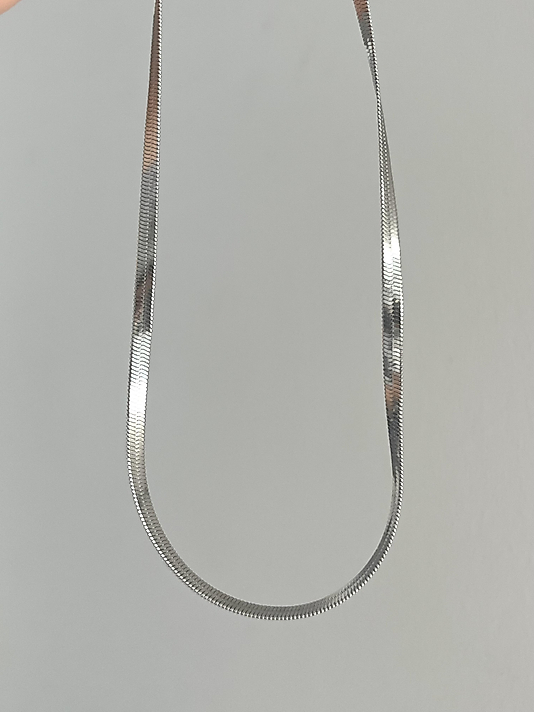 Çelik İtalyan Silver Kolye 45cm