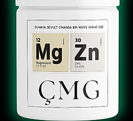 ÇMG  ÇİNKO MAGNEZYUM  DEMIR