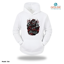 Metallica Model Slimfit Kapüşönlu Hoodie Erkek kadın Sweatshirt