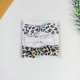 Leopar Ribana 3'lü Saç Bandı