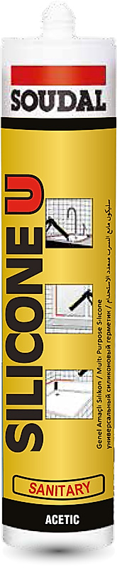 SOUDAL SİLİKON ŞEFFAF 280 GR.