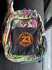 Old Cotton Cargo 5017-1 new Pathcwork Çok Bölmeli Günlük Sırt Çantası