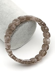 Dumanlı Kuvars Doğal Taş Bileklik 10 x 14 mm Rolex