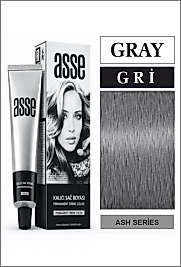 ASSE SAÇ BOYASI 60 ML. (GREY - GRİ)