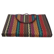 Eyef 185 x 240 Çanta Katlamalı Hasır Savan Piknik Kilimi Cami Hasırı
