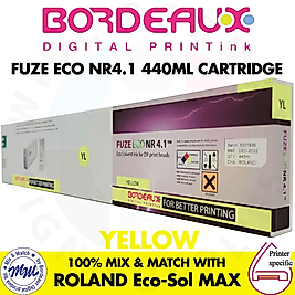 Bordeaux Fuze NR4 440ml Cartridges Magenta Roland Chip 2016 Tarihli