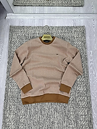 Bisiklet yaka sweatshirt taba (kod 1038)