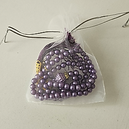 Mor Tül Keseli Tesbih