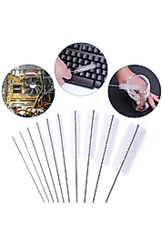 Pipet Temizleme Fırçası Pratik Bükülebilir Temizlik Fırçası Klavye Temizleme Fırçası Beyaz