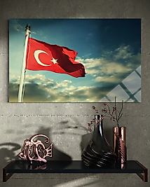 Bayraklı Cam Tablo