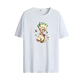 Anime Karakter Tarzı Baskılı Oversize Unisex Tişört