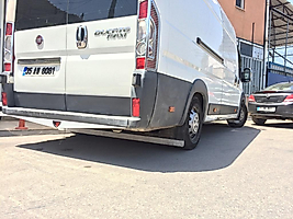 Otobüs Tampon Altı Çakarlı Üçgen Sac - Arka Karlık - Ek Tampon