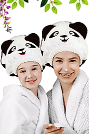 Saç Kurulama Havlusu Banyo Duş Bonesi