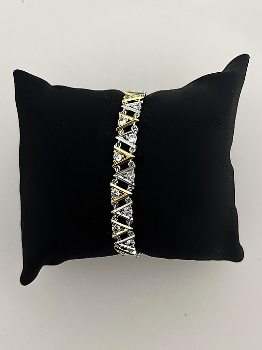 Vip Gold-Silver Bileklik