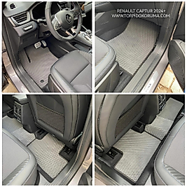 Renault Captur 2024+ Akıllı Premium Eva Oto Paspas (Aksesuarlar Fiyata Dahil Değildir)