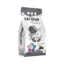 Cat Town Aktif Karbon İnce Taneli Kedi Kumu (10 L)