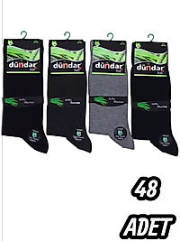 Erkek Dündar Bambu Çorap 48 Adet