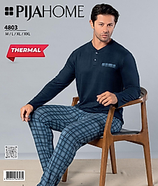 Termal Erkek Pijama Takımı 4803