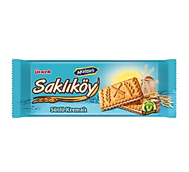 ülker saklı köy sütlü kremalı bisküvi