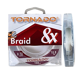 Tornado 0,12 mm 8x 150m İp Misina (Beyaz)