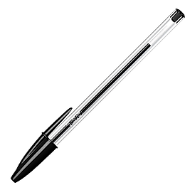 BIC TÜKENMEZ KALEM CRISTAL MEDIUM 50 Lİ SİYAH 847897